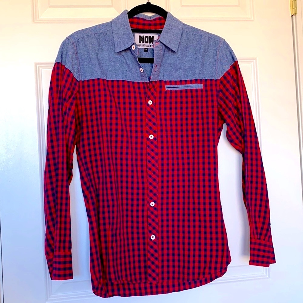 Woolf Originals Men’s Button Down Shirt
